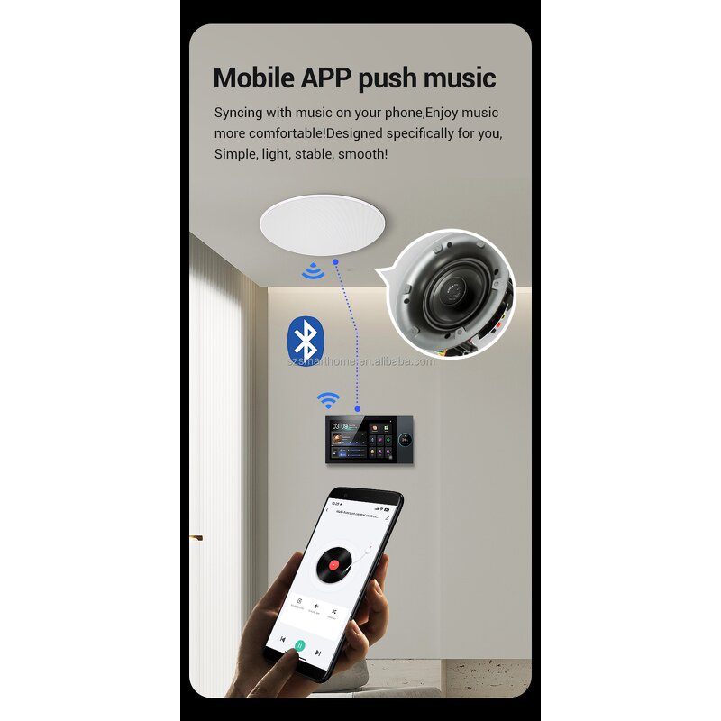 Smart Home Theater Manufacturer - OEM/ODM 8-Channel 10-Inch Touch Screen Music System