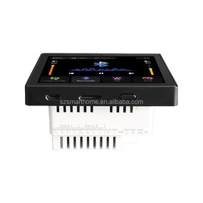 Music Host Supplier - OEM/ODM Remote Touch Control Wi-Fi Wall Mount Amplifier 2-Zone
