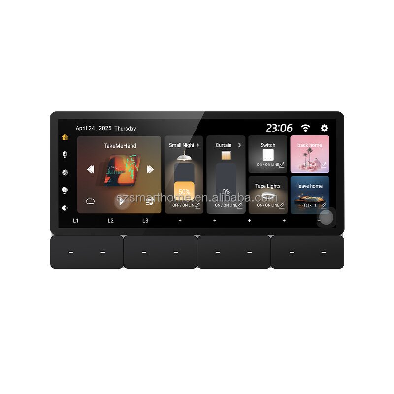 Smart Screen Panel Manufacturer - OEM/ODM New F5 6.2 Inch WiFi Ethernet Zigbee Music