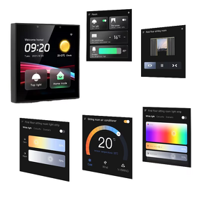 Smart Home Panel Manufacturer - OEM/ODM 4-Inch Smart Control Panel IPS Display WiFi Music