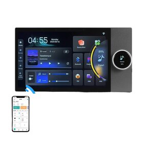 Background Music Host Supplier - OEM/ODM 7-inch IPS Display 8x30W Wall Amplifier Tuya