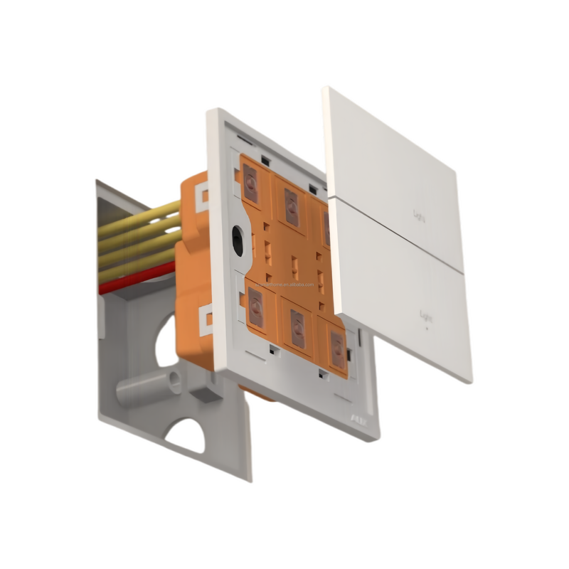 Hotel Glass Switch Supplier - OEM/ODM 2025 Hotel Smart Glass Tuya Wireless Zigbee