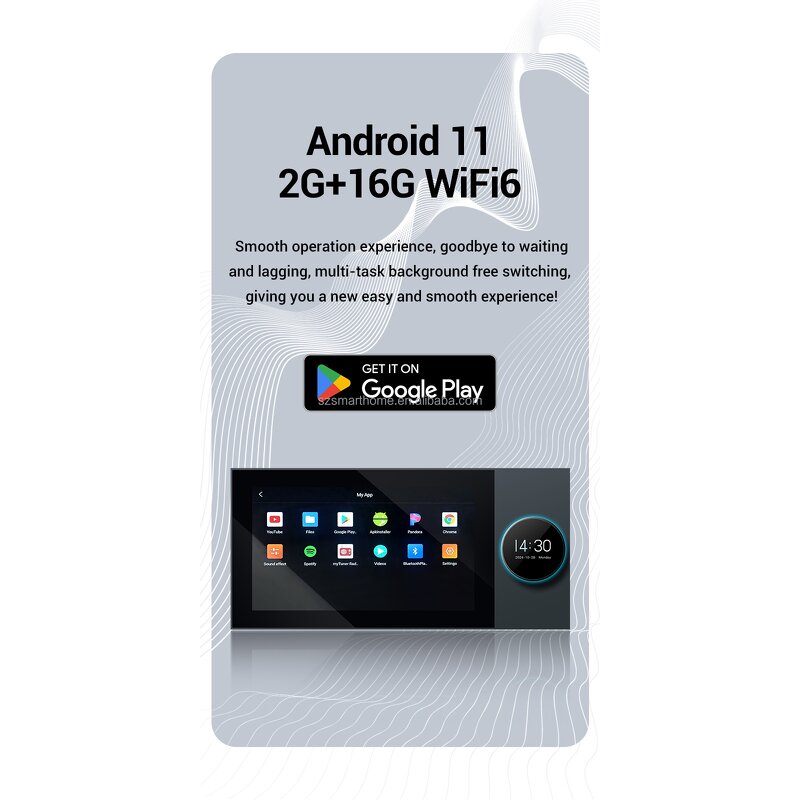 Amplifier Ceiling Speaker Factory - OEM/ODM 830W Alexa Amplifier IPS Display Two Zones