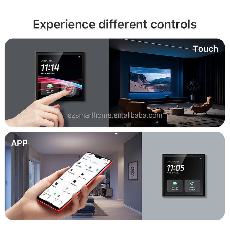 Smart Control Panel Supplier - OEM/ODM Tuya 4 Inch Alexa Voice WiFi ZigBee Gateway US