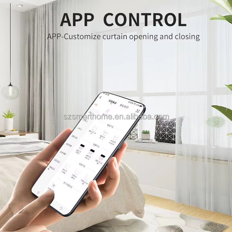 Smart Curtain Motor Manufacturer - OEM/ODM Zigbee Tuya Remote Control Alexa Google Home