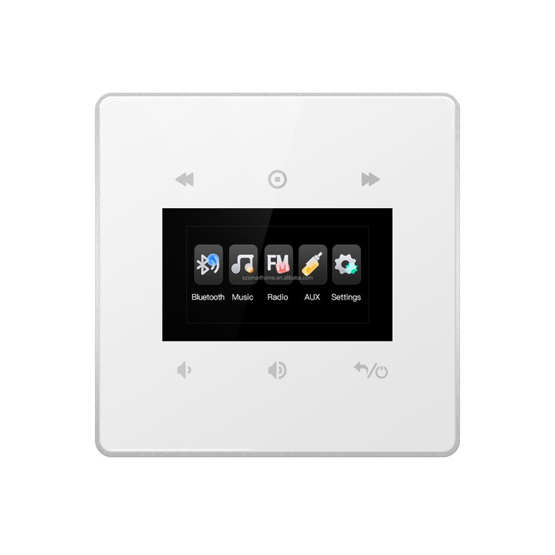 Smart Amplifier Manufacturer - OEM/ODM 4-Inch Touch Screen Wall Mount Music Player