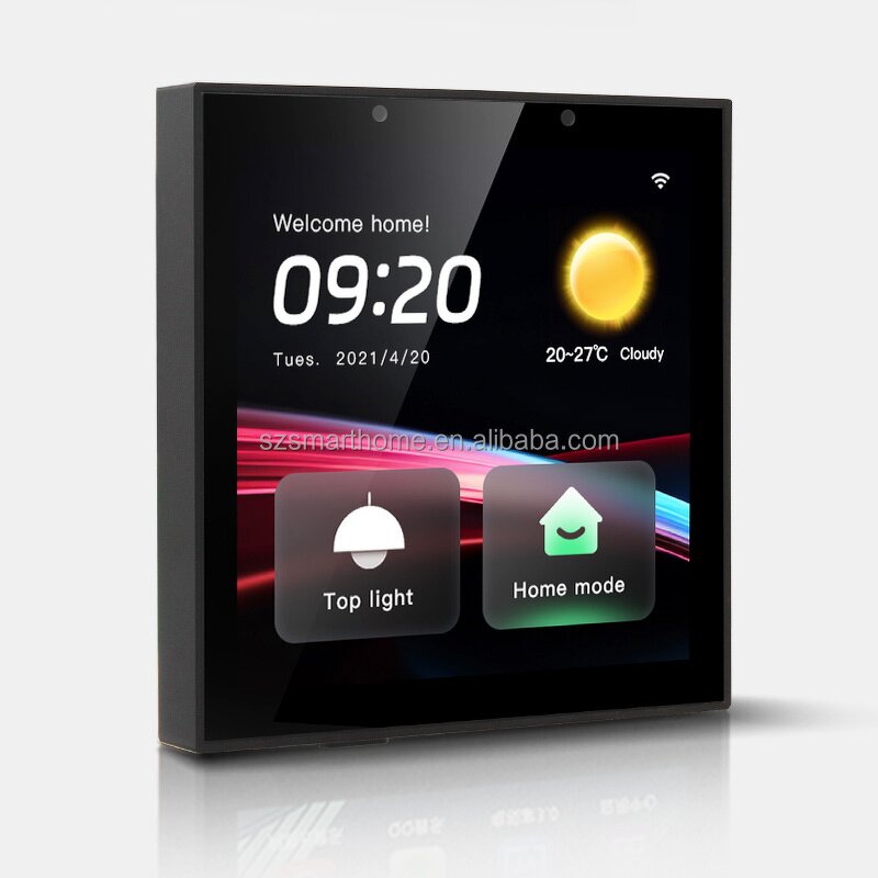 Smart Home Panel Manufacturer - OEM/ODM 4-Inch Smart Control Panel IPS Display WiFi Music