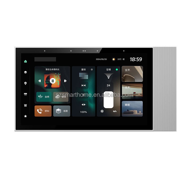 Smart Control Panel Manufacturer - OEM/ODM 7-Inch Hotel Edition 485 Agreement Zigbee Panel