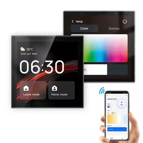 Smart Home Panel Supplier - OEM/ODM Built in Alexa Zigbee Gateway Voice Control Android