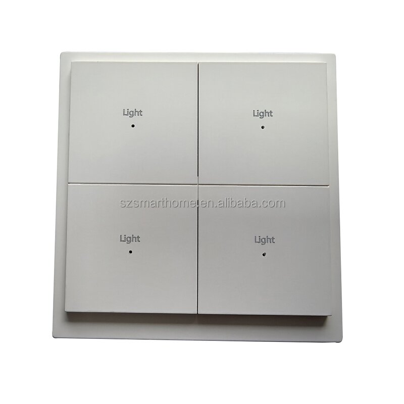Smart Light Switch Manufacturer - OEM/ODM Tuya Zigbee 1/2/3/4 Gang EU Voice Control