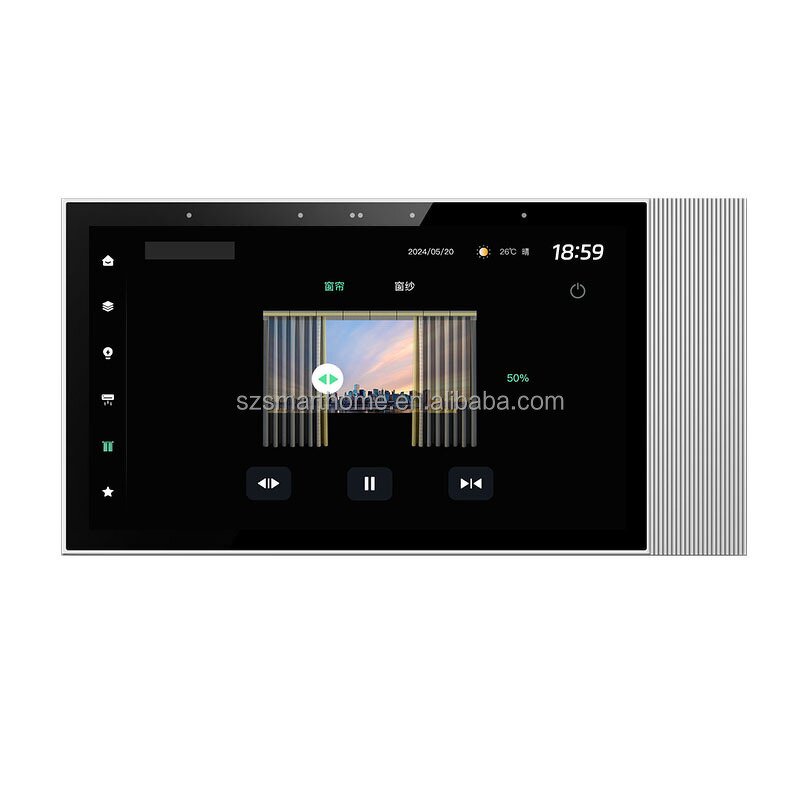 Hotel Smart Screen Factory - OEM/ODM 7 Inch Hotel 485 Agreement Zigbee Control Panel