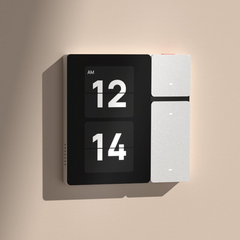 Smart Wall Switch Manufacturer - OEM/ODM 3.5 Inch Touch Screen 3 Gang IR Dimming Curtain