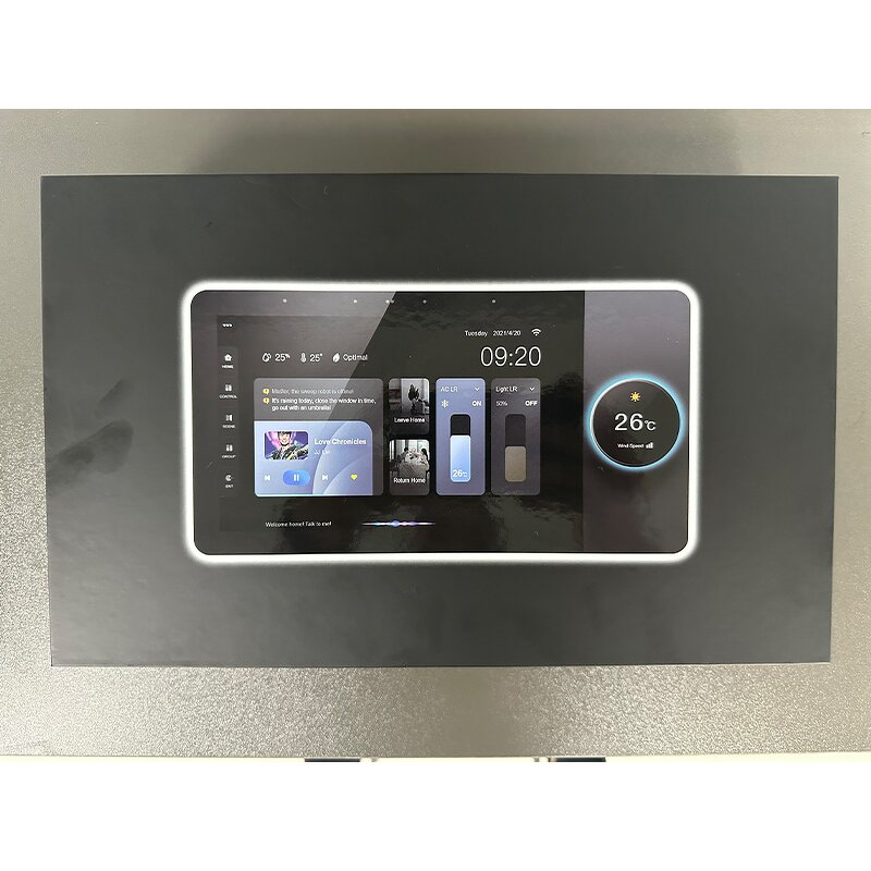 Smart Touch Panel Supplier - OEM/ODM 8-Inch Zigbee WiFi Rotatable Touch Screen Android