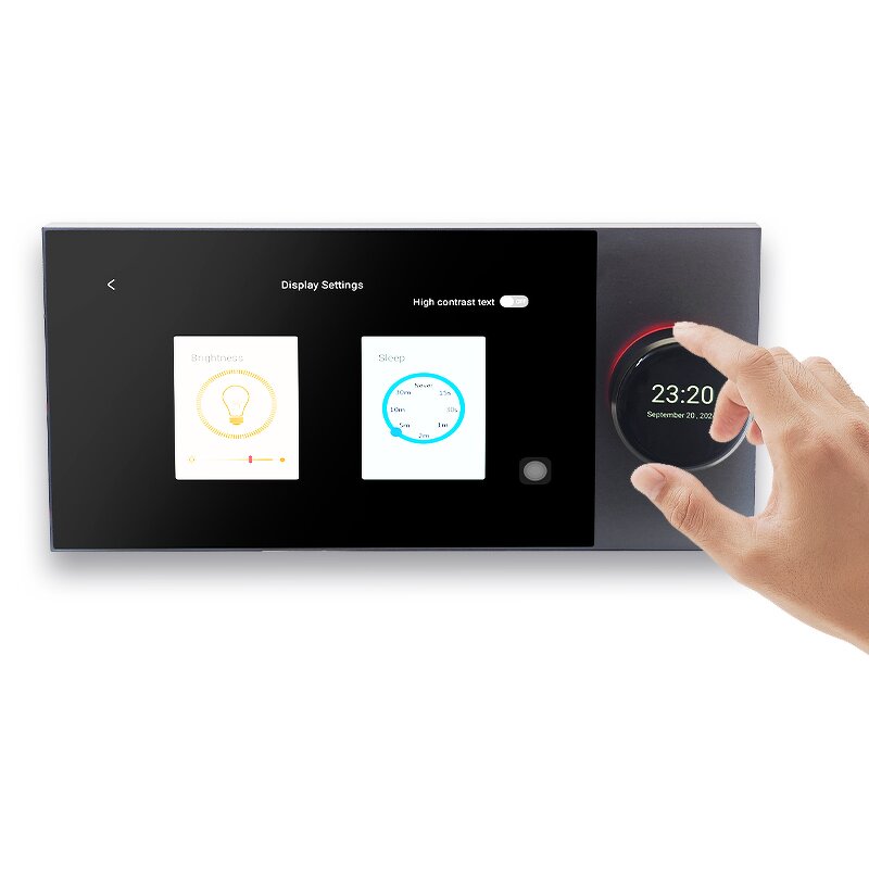 Smart Home Gateway Factory - OEM/ODM Tuya 7-Inch Zigbee Gateway Touch Music Panel 8-Wire