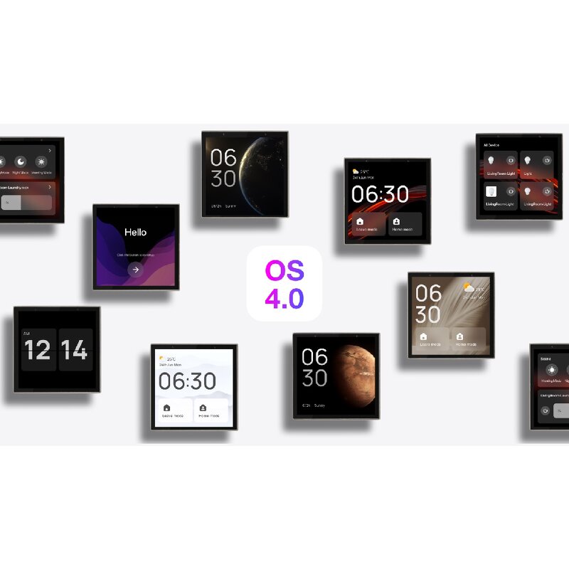 Control Panel Factory - OEM/ODM 2025 EU Tuya 4 Inch PC Touch Screen Linux Gateway