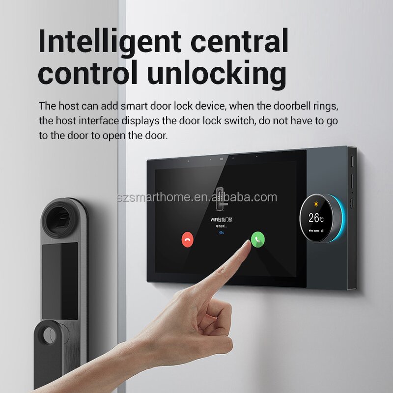 Wall Central Control Factory - OEM/ODM Multi-function Touch Screen Zigbee Gateway Host