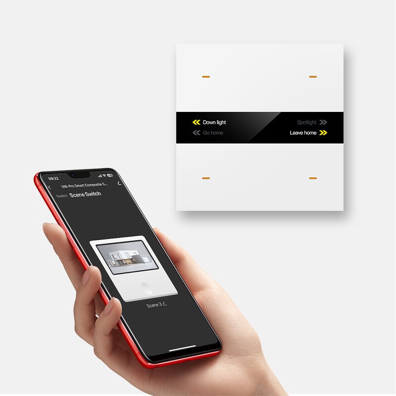 Smart Wall Switch Manufacturer - OEM/ODM 4 Gang Tuya Zigbee Home Automation Interruptor