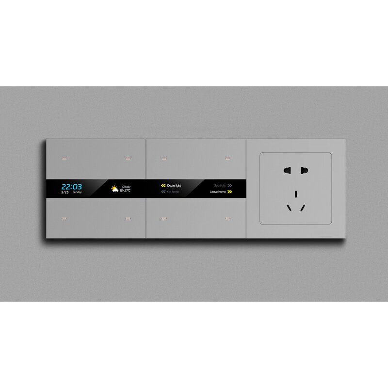 Smart Wall Switch Manufacturer - OEM/ODM 4 Gang Tuya Zigbee Home Automation Interruptor