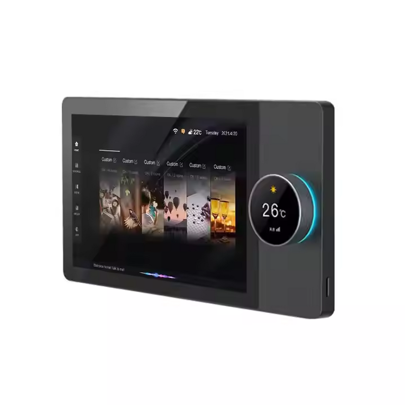 Smart Control Panel Factory - OEM/ODM F8 Tuya 8 Inch Touch Screen Ceiling Amplifier