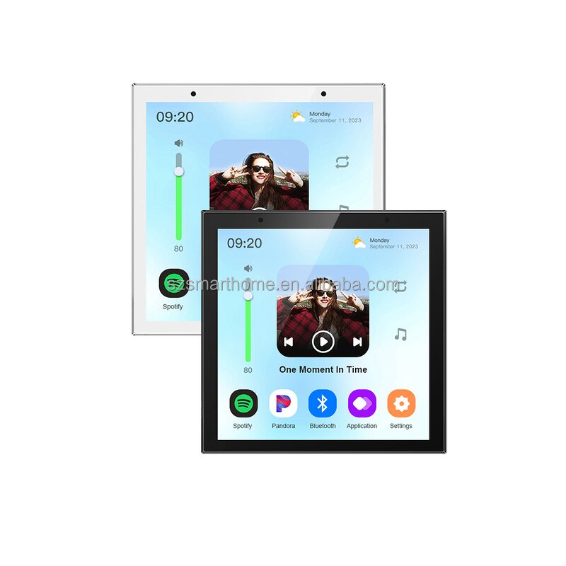 Stereo Amplifier Manufacturer - OEM/ODM 4 Inch WiFi Smart 2 Channel 2X25w Touch Screen