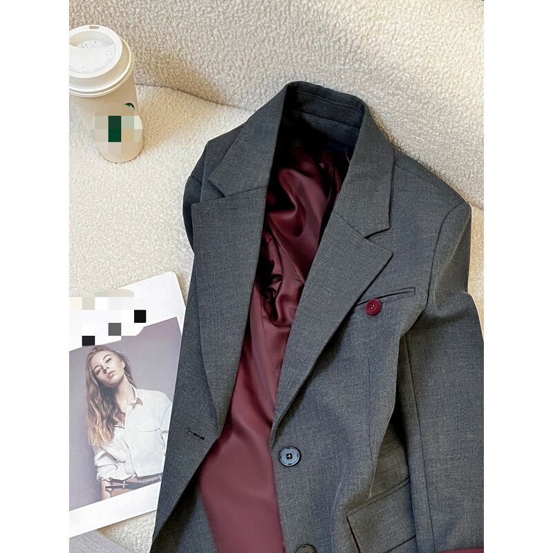 Women's Blazer Factory - OEM Senior-Level Professional Loose Casual Suit Jacket