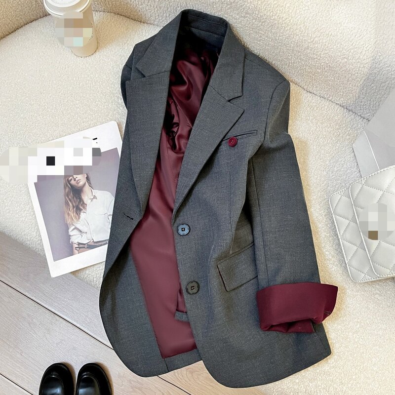 Women's Blazer Factory - OEM Senior-Level Professional Loose Casual Suit Jacket