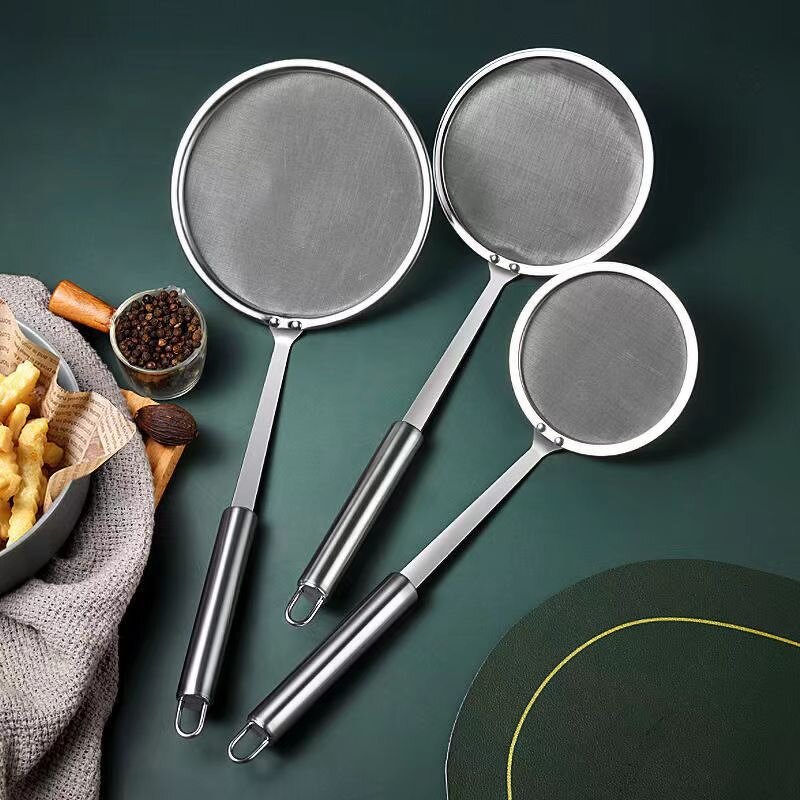 Flour Sifter Factory - OEM Disposable Stainless Steel Fine Tea Mesh Strainer