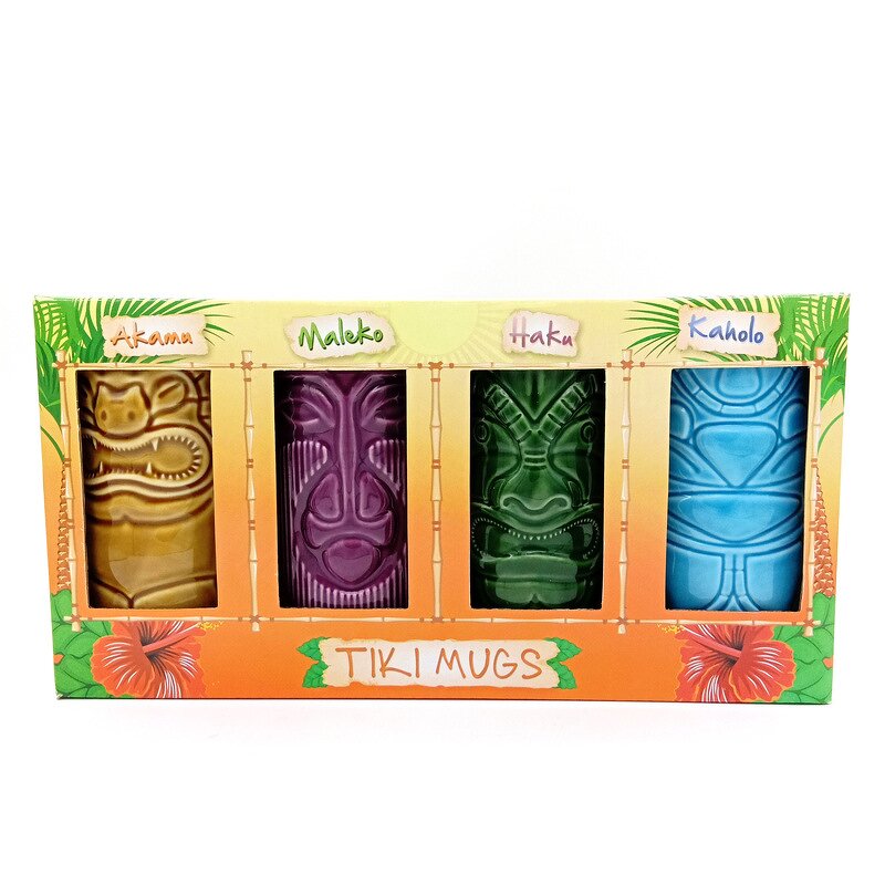 Tiki Mug Factory - OEM 320ML 4pcs/set Bar Drinking Cup