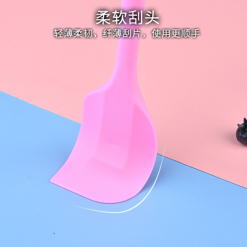 Silicone Spatulas Set Factory - OEM 28cm Oven-Safe Cake Dough Scraper