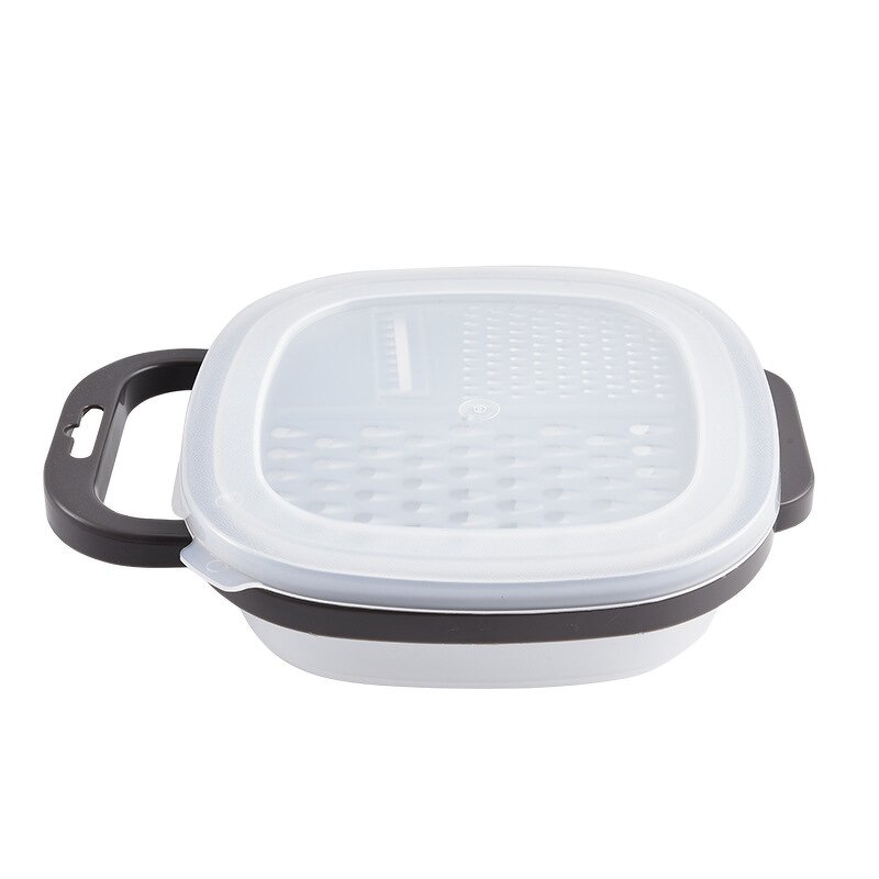 Vegetable Slicer Factory - OEM Stainless Steel Manual Plastic Detachable Box Cheese Grater