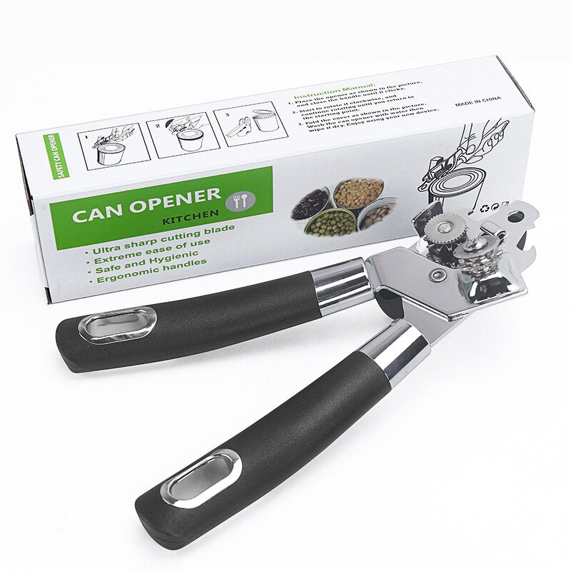 Can Opener Factory - OEM Boxed Stainless Steel Multifunctional Customizable Logo