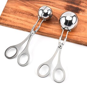 Meatball Maker Factory - OEM Stainless Steel Non-Stick Metal Scoops for Easy