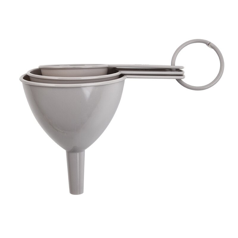 Funnel Set Factory - OEM 3-Piece Eco-Friendly Plastic with Hand Design PP Handle