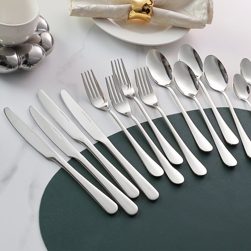 Cutlery Set Factory - OEM Egg Shape Knife and Fork Spoon Stainless Steel