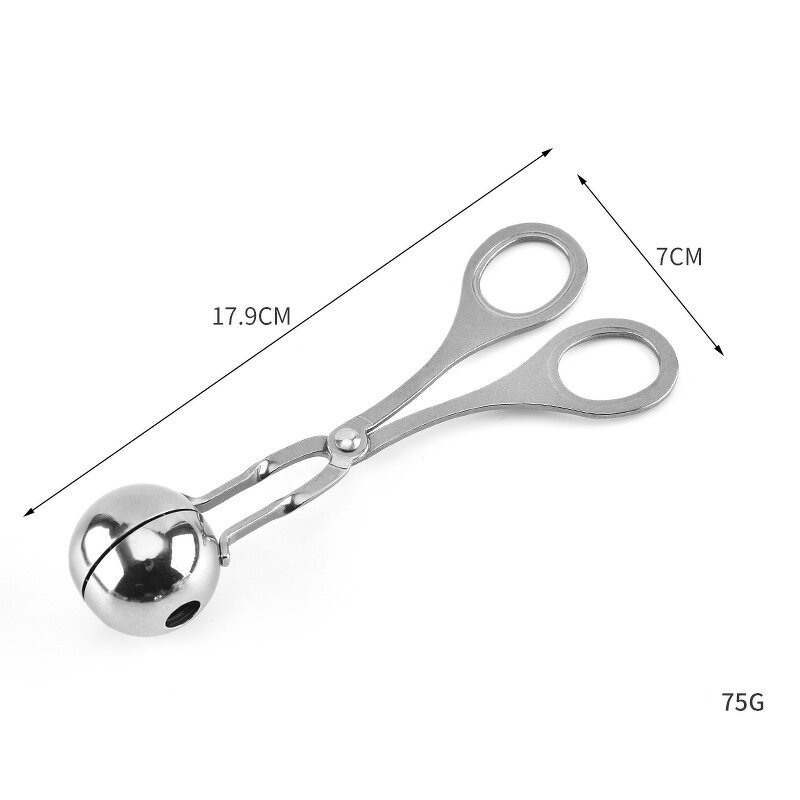 Meatball Maker Factory - OEM Stainless Steel Non-Stick Metal Scoops for Easy
