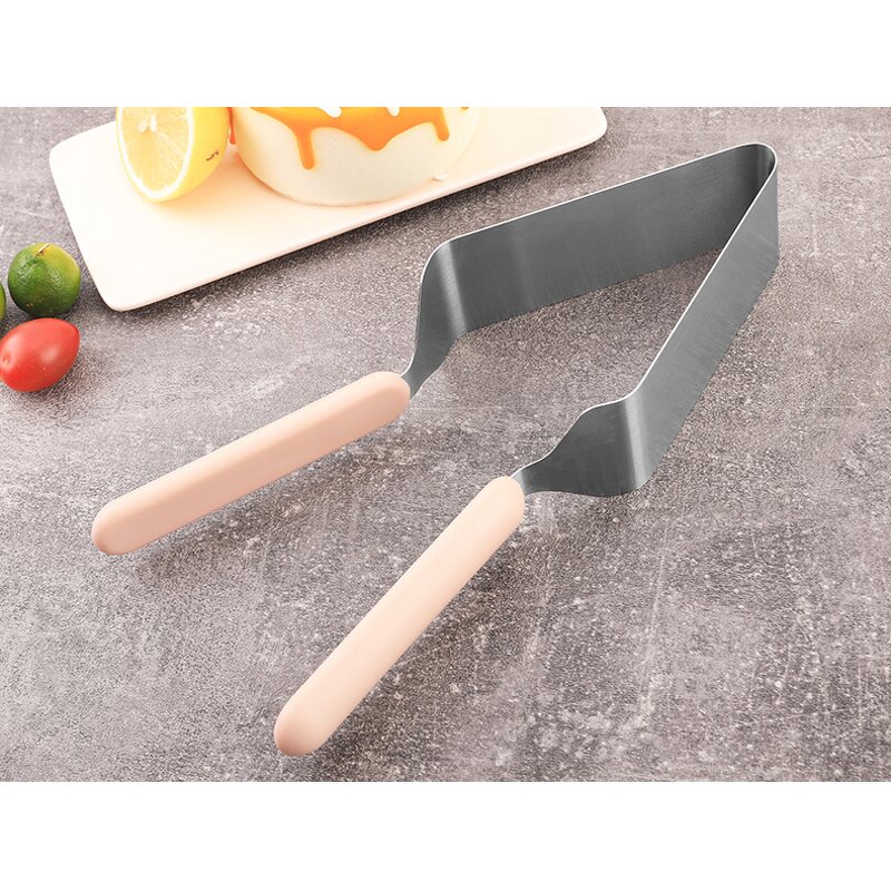Cake Slicer Factory - OEM Stainless Steel Triangle Wedding Cake Knife Server