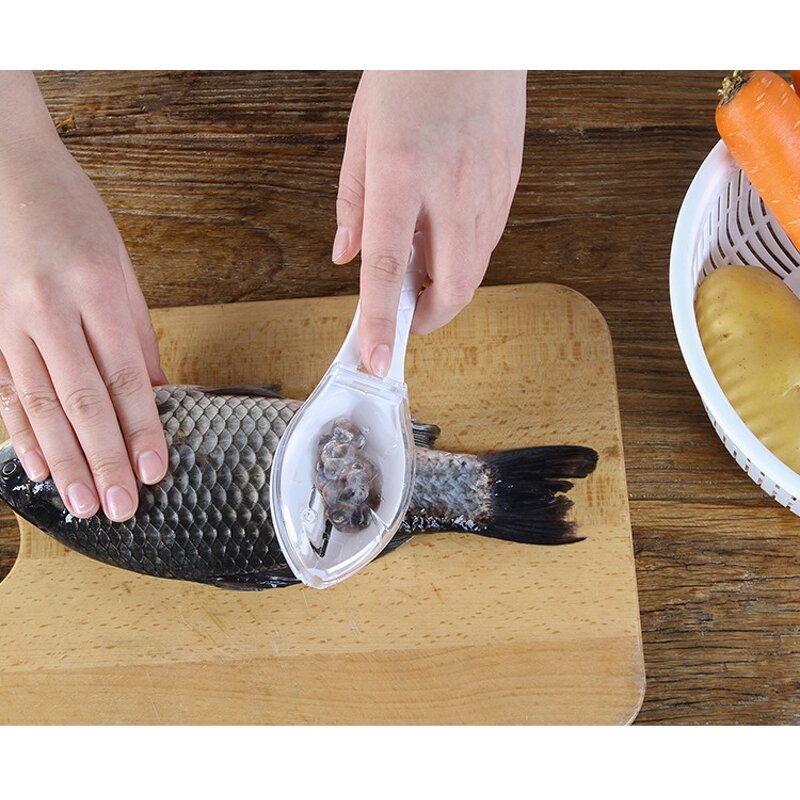 Fish Scale Peeler Factory - OEM Home Kitchen Accessories 304 Stainless Steel Tool