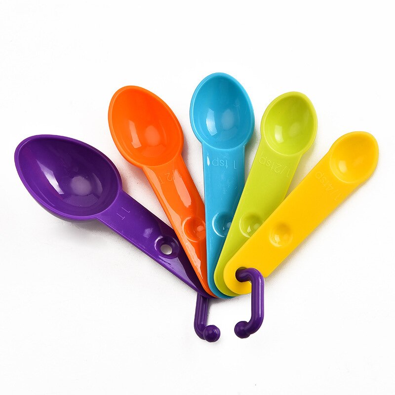 Measuring Cups Set Factory - OEM 9PCS 1Cup Food Grade Kitchen Plastic Different Colors