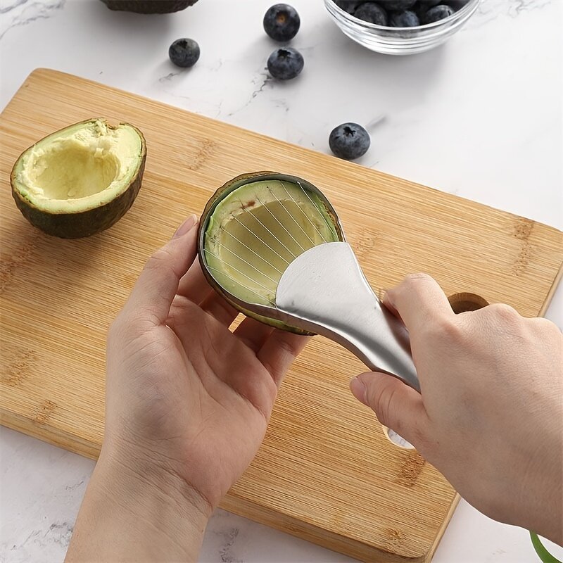 Avocado Cutter Factory - OEM 3-in-1 Multifunctional Stainless Steel PP Manual