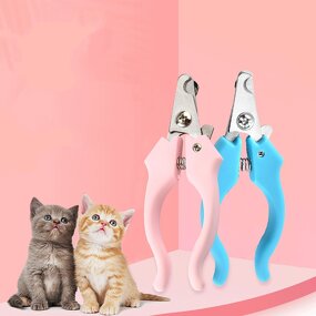 Pet Scissors Factory - OEM Stainless Steel Nail Clippers Dog Cat Polisher Home