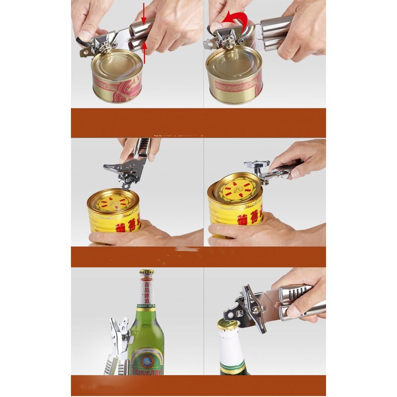 Can Opener Factory - OEM Professional Heavy-Duty Stainless Steel Manual Mini