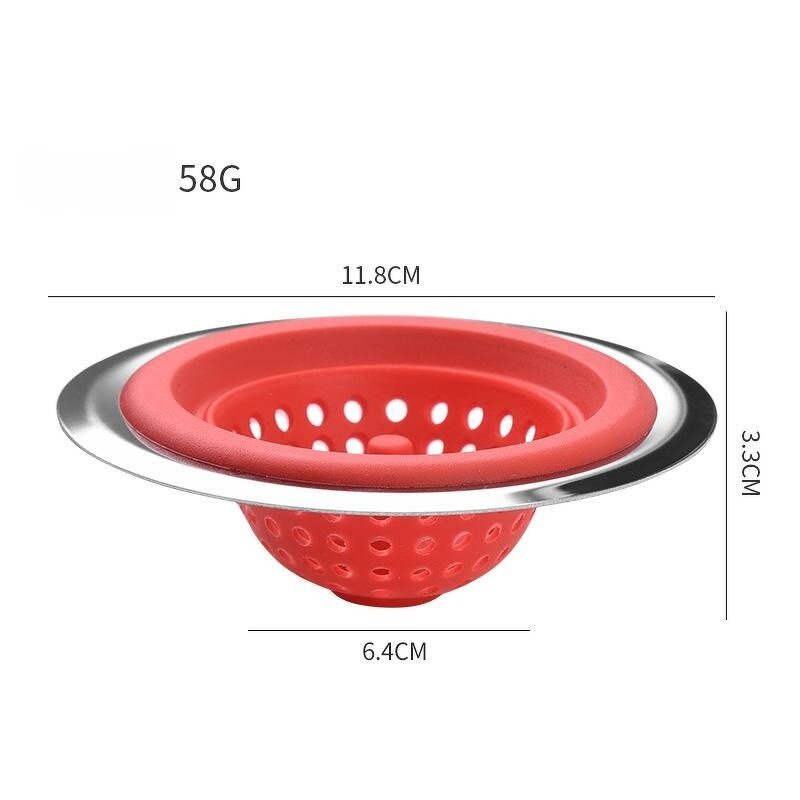 Sink Strainer Factory - OEM Kitchen Durable Plastic SS Silicone HD Colors 48pcs