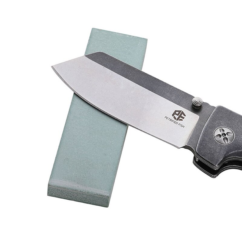 Knife Sharpening Stone Factory - OEM Kitchen Tool Natural 300/600 Grit Whetstone