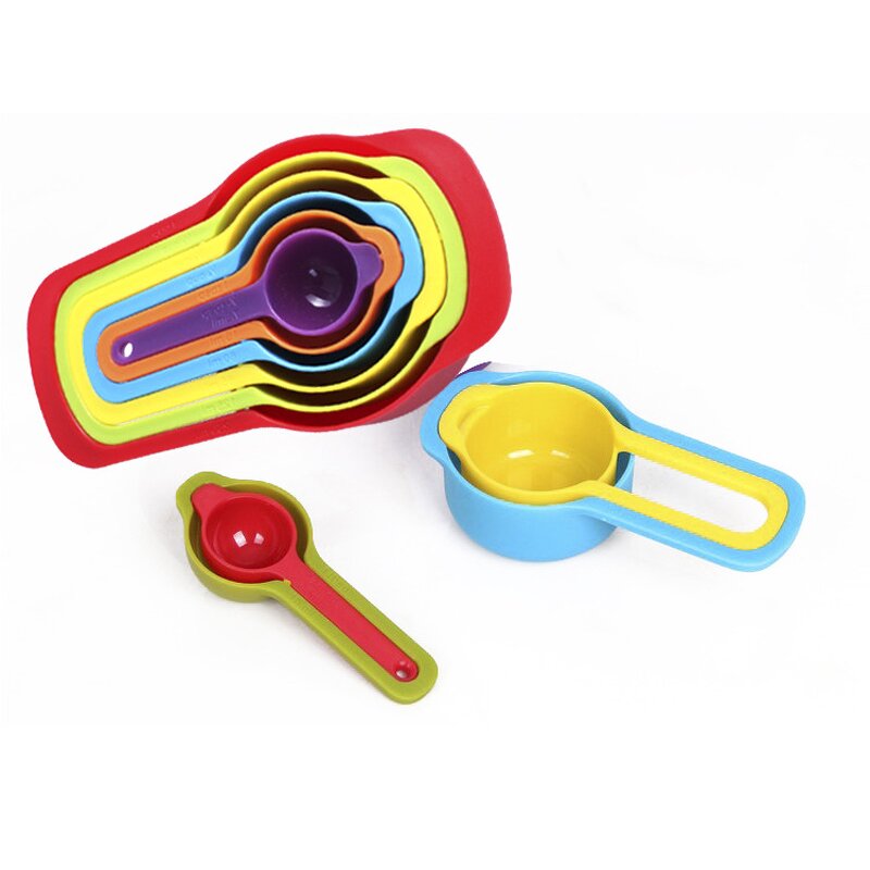Measuring Cups Set Factory - OEM Rainbow 6pcs 250ml 125ml 85ml 60ml 15ml 7.5ml
