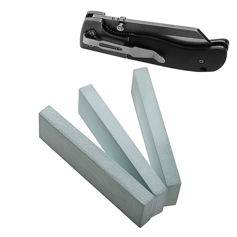 Knife Sharpening Stone Factory - OEM Kitchen Tool Natural 300/600 Grit Whetstone