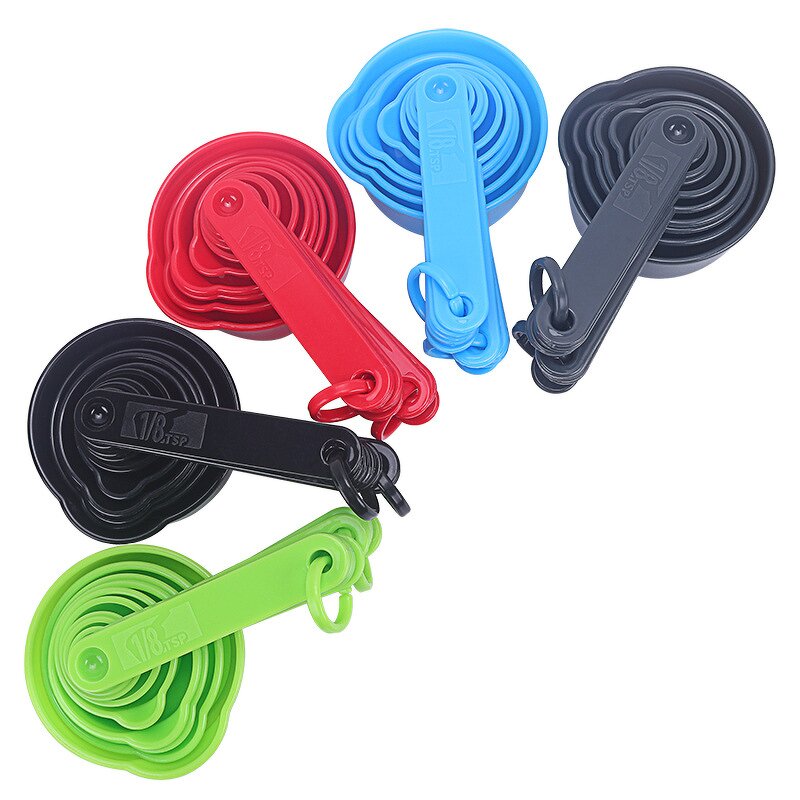 Measuring Spoon Set Factory - OEM Plastic and Measuring Cup Set Baking Accessories