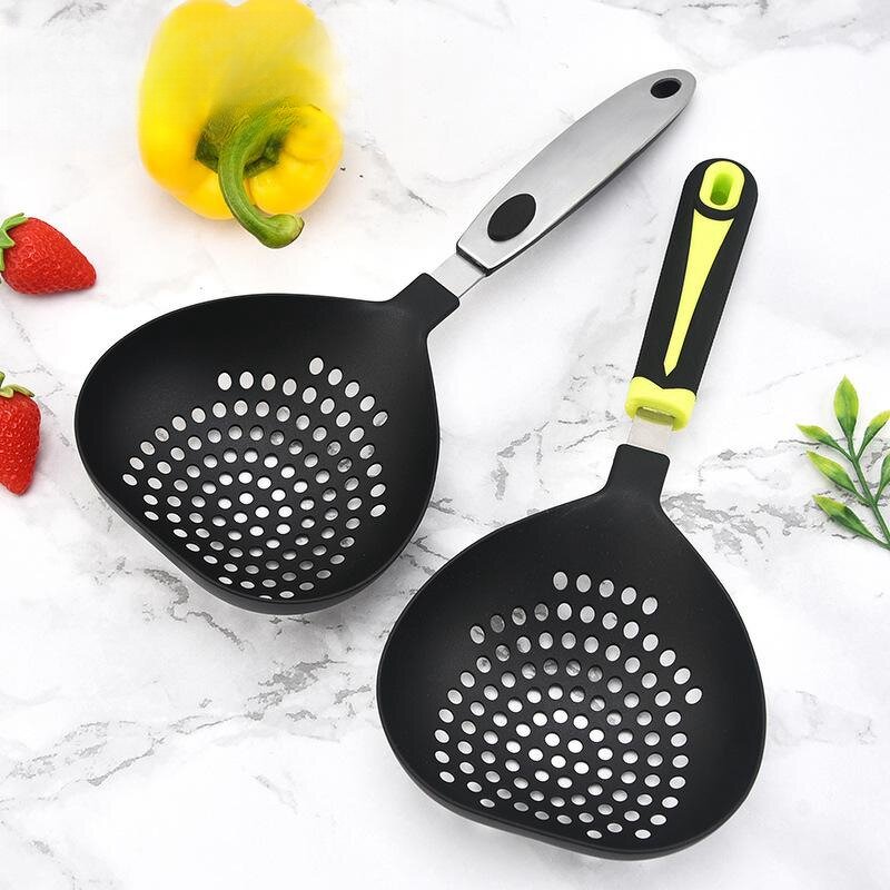 Oil Strainer Factory - OEM Home Kitchen Slotted Skimmer Nylon Kitchen Skimmer