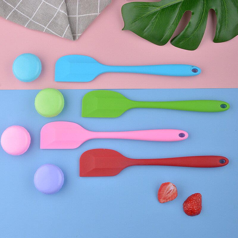 Silicone Spatulas Set Factory - OEM 28cm Oven-Safe Cake Dough Scraper