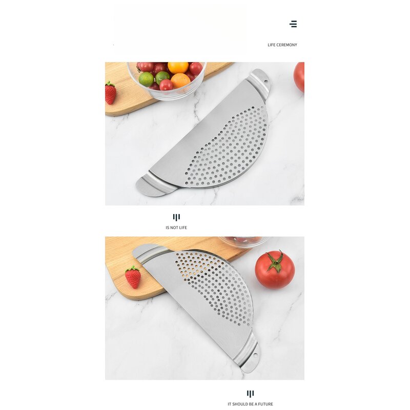 Pasta Strainer Factory - OEM Stainless Steel Practical Draining Tool Pot Pan