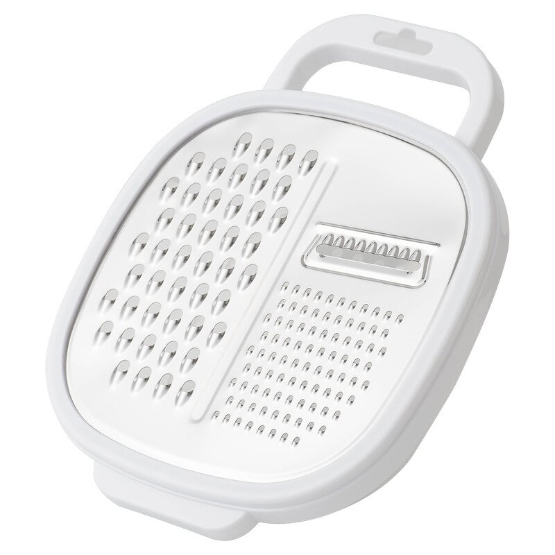 Vegetable Grater Factory - OEM Hot Sell Multi-function Stainless Steel 3 in 1 Big Hole